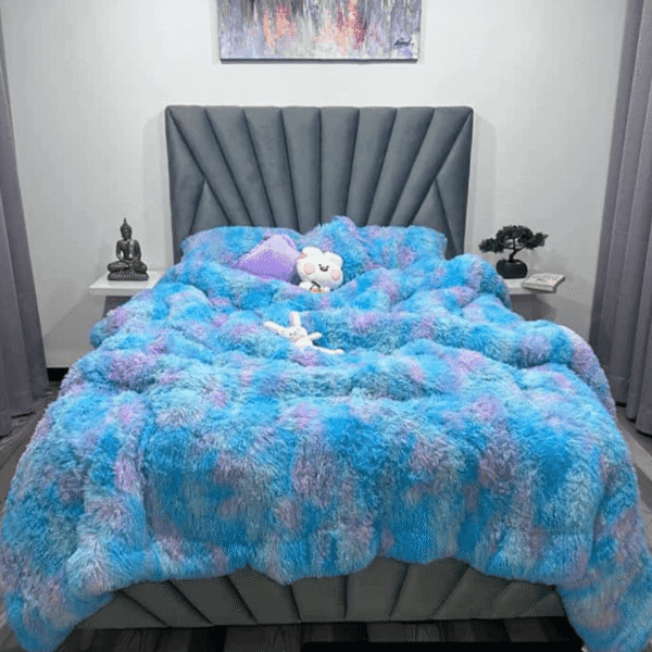 CUBRELECHO DESTELLO MULTICOLOR -  TONO SULIVAN  DOBLE