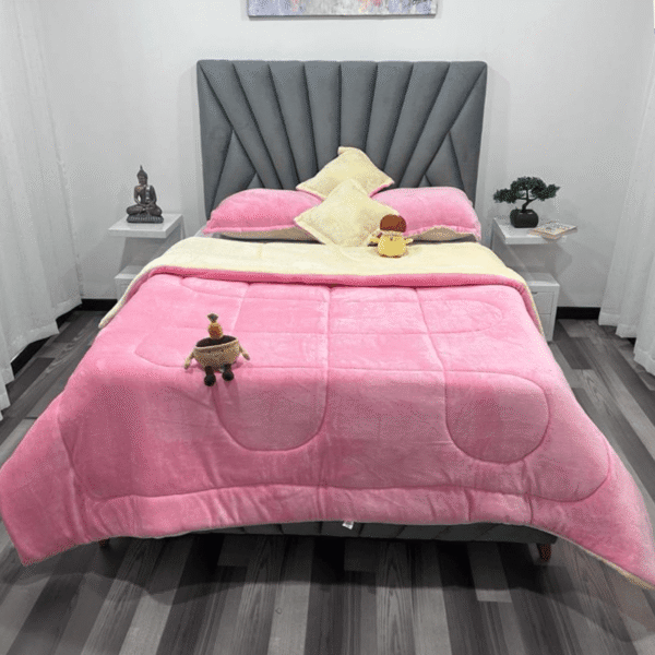 CUBRELECHO DOBLE FAZ EN SUAVETINA  - DOBLE